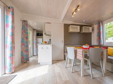 MOBILHOME 6 personnes - Mobil-home | Premium | 3 Ch. | 6 Pers. | Terrasse surélevée