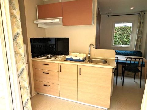 MOBILHOME 4 personnes - Mobil-home Riviera 2 chambres avec terrasse couverte