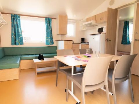 MOBILHOME 5 personnes - Confort 3 Pièces 4/5 Personnes + TV