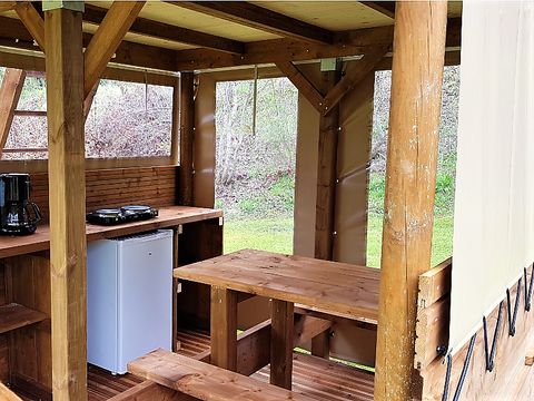 HÉBERGEMENT INSOLITE 4 personnes - BIVOUAC (Sans sanitaires)