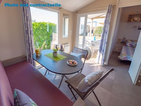 MOBILHOME 5 personnes - Grand Cottage Confort - Terasse intégré