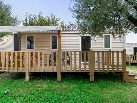 MOBILHOME 6 personnes - Mobil-home | Comfort | 3 Ch. | 6 Pers. | Terrasse surélevée