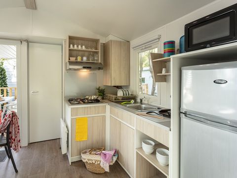 MOBILHOME 5 personnes - Mobil-home | Comfort XL | 2 Ch. | 5 Pers. | Terrasse surélevée | Clim.