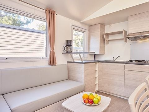 MOBILHOME 6 personnes - Mobil-home | Premium | 3 Ch. | 6 Pers. | Terrasse surélevée