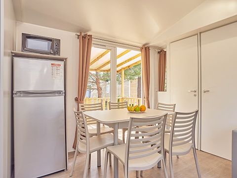 MOBILHOME 6 personnes - Mobil-home | Premium | 3 Ch. | 6 Pers. | Terrasse surélevée