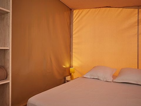 CANVAS AND WOOD TENT 5 people - Eco Lodge | 2 Bedrooms | 4/5 People | No bathroom