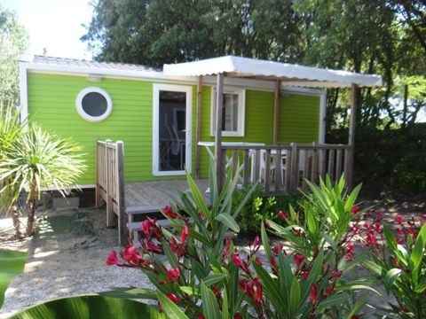 MOBILE HOME 4 people - LITCHI -26 m²- 2 bedrooms- 12m² semi-covered terrace