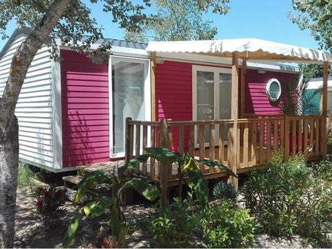 MOBILE HOME 5 people - PITAYA - 28 m²- 2 bedrooms- semi-covered terrace