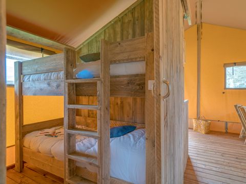 CANVAS AND WOOD TENT 6 people - Glamping Woody lodge 3, Rooms without sanitary facilities