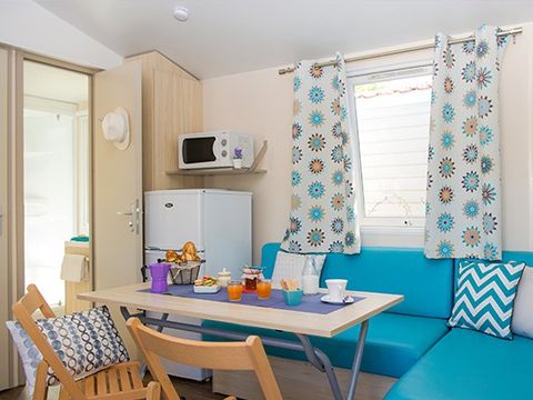 MOBILHOME 6 personnes - Classic | 2 Ch. | 4/6 Pers. | Terrasse surélevée non couverte