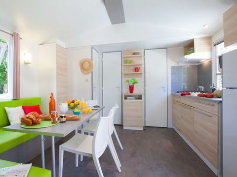 MOBILHOME 6 personnes - Classic | 3 Ch. | 6 Pers. | Terrasse surélevée non couverte