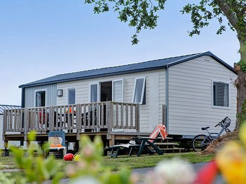 MOBILHOME 6 personnes - Mobil-home | Comfort XL | 3 Ch. | 6 Pers. | Terrasse surélevée | Clim.