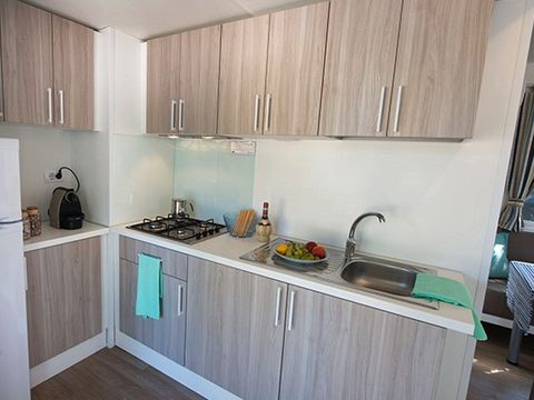 MOBILHOME 6 personnes - Mobil-home | Comfort | 3 Ch. | 6 Pers. | Terrasse surélevée non couverte | Clim.