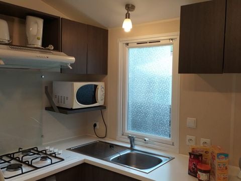 MOBILE HOME 5 people - Comfort mobile home 29m² (2 bedrooms) + Covered terrace + Air conditioning