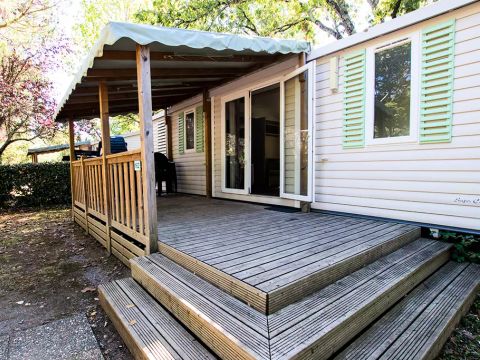 MOBILE HOME 7 people - Premium 4 Rooms 6/7 Persons Air conditioned + TV