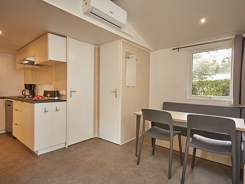 MOBILE HOME 4 people - Mobile-home | Comfort XL | 2 Bedrooms | 4 Pers. | Raised terrace | Air-con.