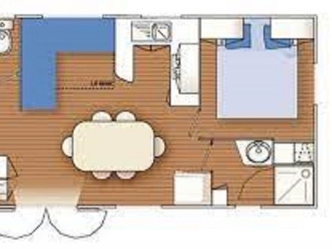 MOBILHOME 6 personnes - MH Confort Marais 3ch 6 pers