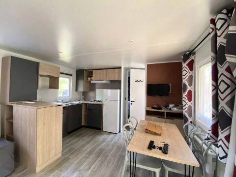 MOBILHOME 4 personnes - Premium 3 Pièces 4 Personnes + TV