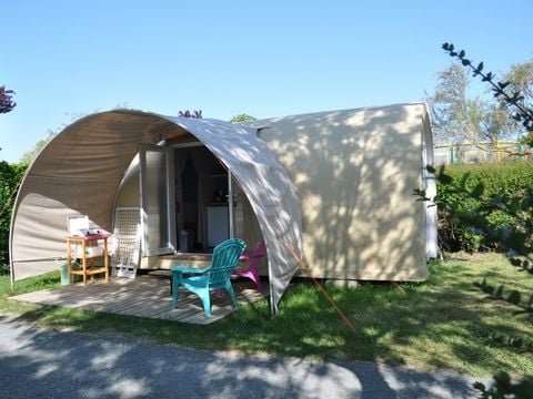 CANVAS AND WOOD TENT 4 people - Coco Sweet 16 m² (2 bedrooms - sleeps 4) WITHOUT TV