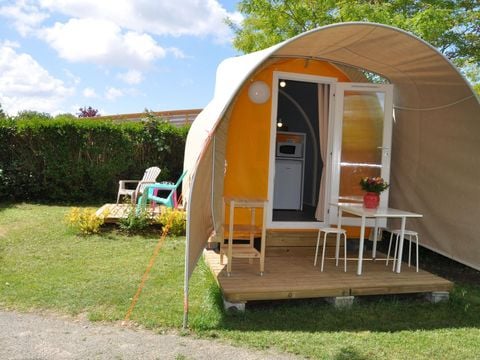 CANVAS AND WOOD TENT 2 people - Coco Sweet 11 m² (1 bed - 2 pers) WITHOUT TV