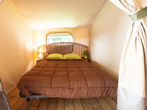 CANVAS AND WOOD TENT 5 people - SAFARI LODGE without sanitary facilities