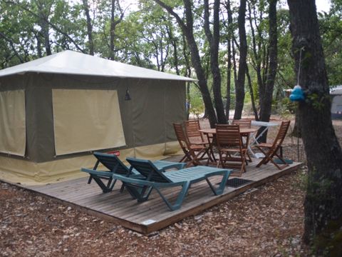 CANVAS BUNGALOW 5 people - WITHOUT SANITARY FACILITIES