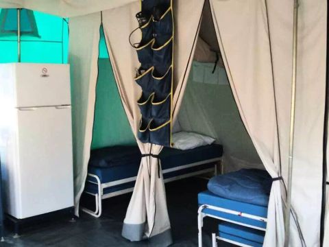 TENTE 5 personnes - Tente Navajo 4 Pièces 6 Personnes (4 adultes + 2 enfants) Sans Sanitaire