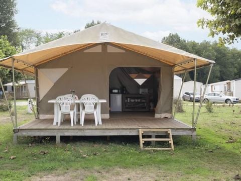 TENTE 4 personnes - Lodge Canada 2ch 4p sans sanitaires 