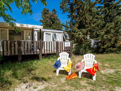 MOBILE HOME 6 people - Comfort | 3 Bedrooms | 6 Pers | Raised terrace | Air conditioning