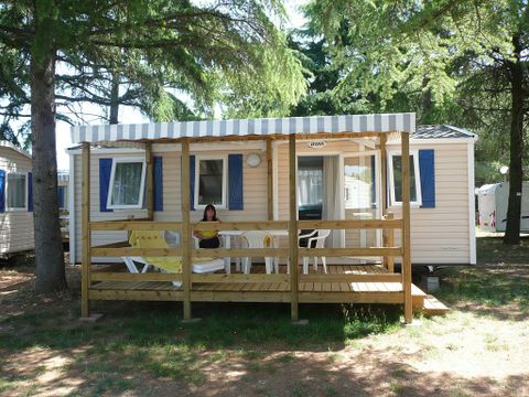 MOBILHOME 6 personnes - Classic | 3 Ch. | 6 Pers. | Terrasse surélevée