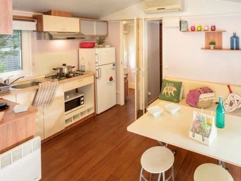 MOBILHOME 6 personnes - Mobil-home | Classic | 2 Ch. | 4/6 Pers. | Terrasse simple | Clim.