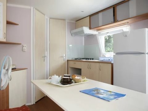 MOBILE HOME 6 people - Mobil-home | Classic | 2 Bedrooms | 4/6 Pers. | Raised terrace | Air-con.