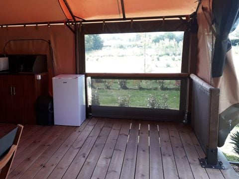 CANVAS AND WOOD TENT 5 people - LODGE (WITHOUT SANITARY FACILITIES)