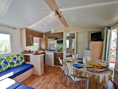 MOBILHOME 6 personnes - COTTAGE CONFORT MEDITERRANEE