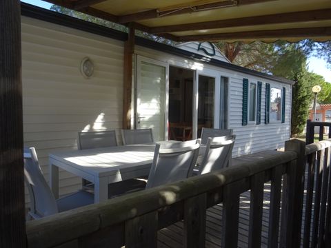 MOBILE HOME 8 people - MAXI Family 3 bedrooms, 2 bathrooms with air conditioning