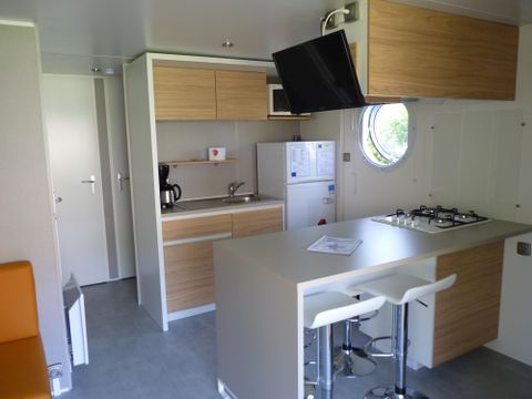 MOBILHOME 5 personnes - 2CH+TV+Clim