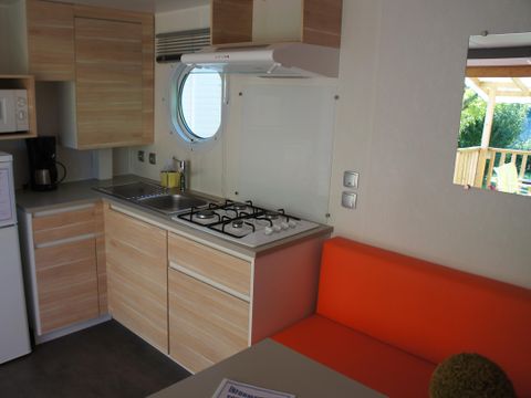 MOBILE HOME 4 people - Mobile home Premium 32m² 2 bedrooms + 2 bathrooms + bed 160 + 2 TV + air conditioning