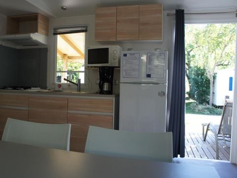 MOBILE HOME 7 people - Premium 32 m² 3 bedrooms bed 160 + TV + air conditioning