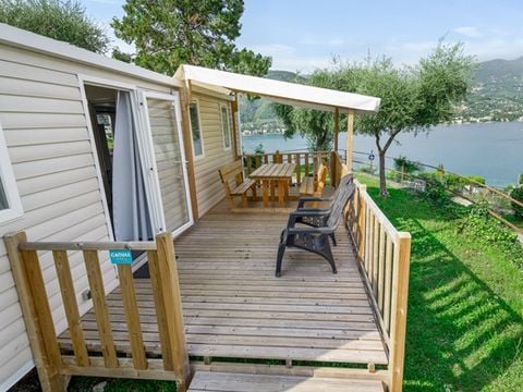 MOBILHOME 4 personnes - Mobil-home | Comfort | 2 Ch. | 4 Pers. | Terrasse surélevée | Clim.