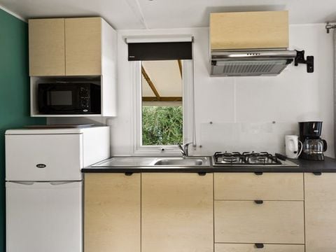 MOBILE HOME 4 people - Mobile-home | Comfort | 2 Bedrooms | 4 Pers. | Raised terrace | Air-con.