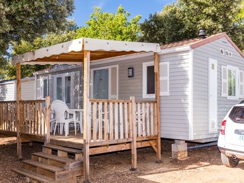 MOBILE HOME 4 people - Mobile-home | Comfort | 2 Bedrooms | 4 Pers. | Raised terrace | Air-con.