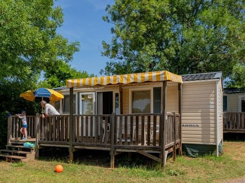 MOBILHOME 6 personnes - Mobil-home | Comfort | 3 Ch. | 6 Pers. | Terrasse surélevée | Clim.