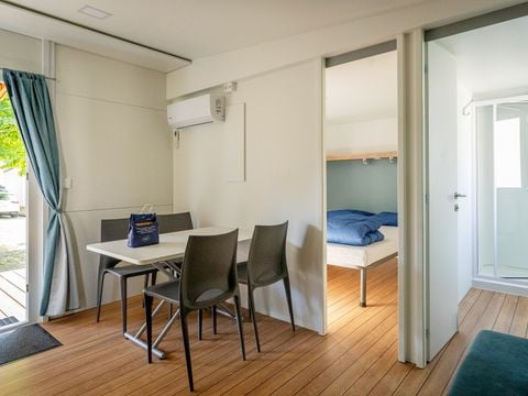 MOBILHOME 6 personnes - Mobil-home | Comfort | 3 Ch. | 6 Pers. | Terrasse surélevée | Clim.