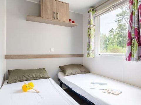 MOBILHOME 6 personnes - Mobil-home | Comfort | 3 Ch. | 6 Pers. | Terrasse surélevée | Clim.