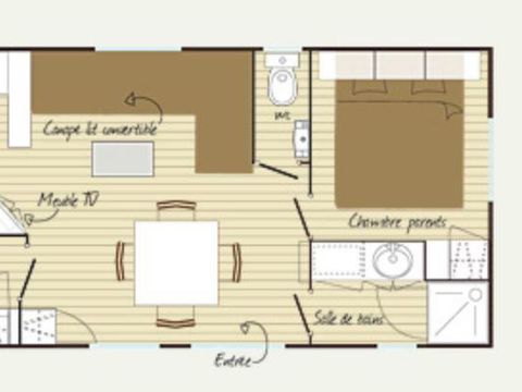 MOBILE HOME 4 people - MH2 VIP SUMBA 32 sqm