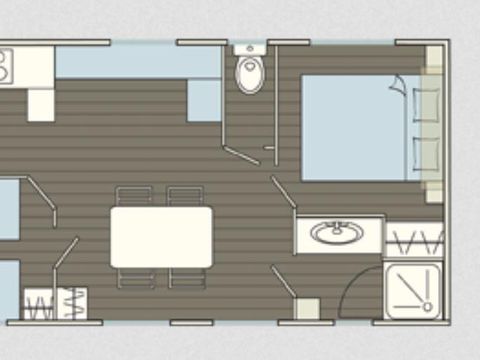 MOBILE HOME 4 people - MH2 SAVANAH 31 sqm