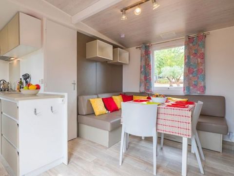 MOBILHOME 6 personnes - Mobil-home | Comfort | 3 Ch. | 6 Pers. | Terrasse surélevée | Clim.