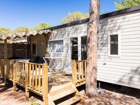 MOBILE HOME 6 people - Comfort XL | 3 Bedrooms | 6 Pers | Raised terrace | Air conditioning