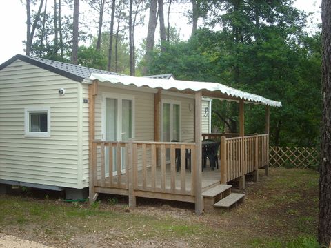 MOBILE HOME 6 people - Standard Mobile Home 35m² 3 bedrooms + Terrace + TV