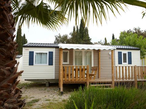 MOBILE HOME 6 people - Standard Mobile Home 35m² 3 bedrooms + Terrace + TV